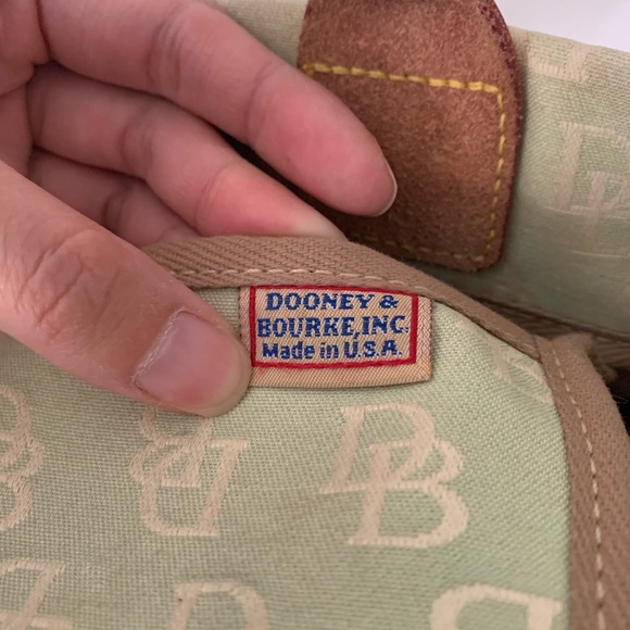 Dooney & Bourke canvas logo handbag - Picture 8 of 10